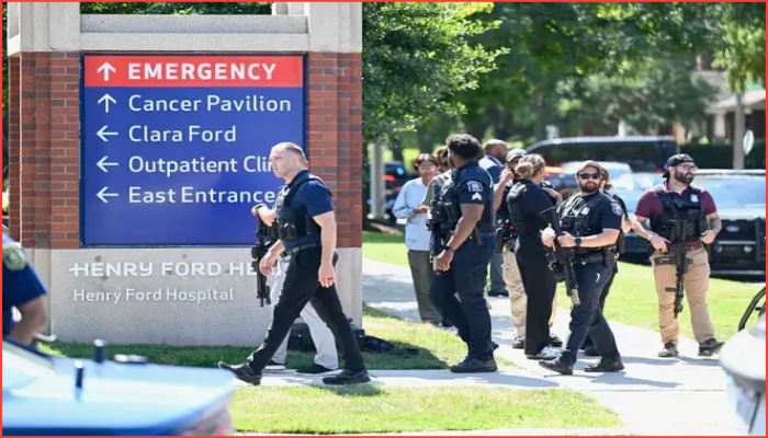 হেনরি ফোর্ড হাসপাতালে প্রাক্তন স্ত্রীকে গুলি করে হত্যা