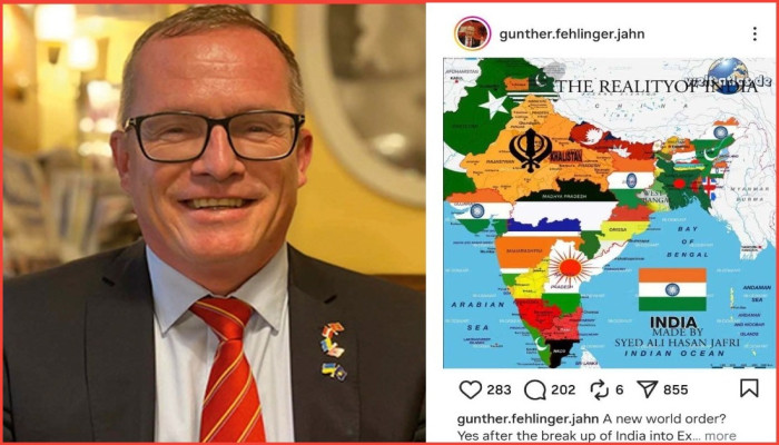 ভারত ভেঙে একাধিক দেশ গড়ার ডাক