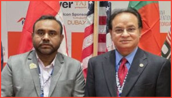 ফোবানার নতুন চেয়ারম্যান বেলাল ও  সেক্রেটারি খালেদ 