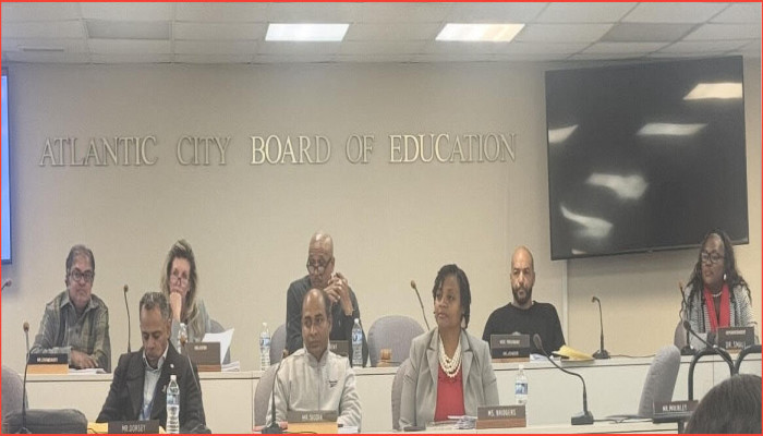 আটলান্টিক সিটি বোর্ড অব এডুকেশনের পর্ষদ সভা অনুষ্ঠিত