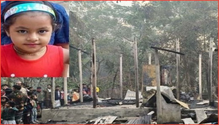 লক্ষ্মীপুরে বিএনপির নেতার ঘরে তালা দিয়ে আগুন, প্রাণ গেল এক শিশুর