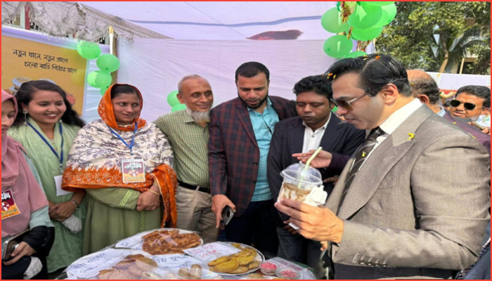 মাধবপুরে সৈয়দ সঈদ উদ্দীন ডিগ্রি কলেজে দিনব্যাপী পিঠা উৎসব