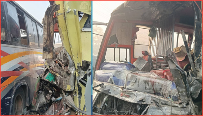 সিলেটে দুই বাসের সংঘর্ষে নিহত ২