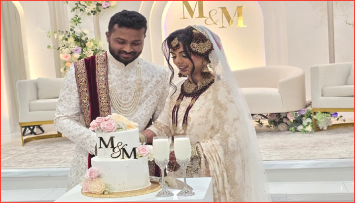 বিবাহ বন্ধনে আবদ্ধ হলেন মাহি ও মৌরি