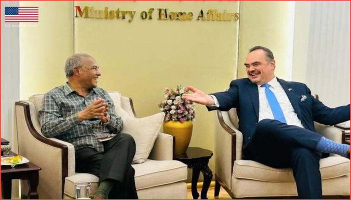 নির্বাচন ও গণভোটের নিরাপত্তা জানলেন নতুন মার্কিন রাষ্ট্রদূত