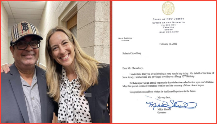 গভর্নর ও কমিউনিটির শুভেচ্ছায় সিক্ত সুব্রত চৌধুরী