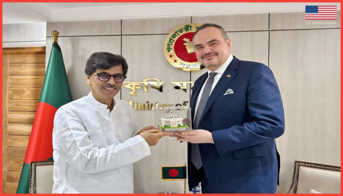 বাংলাদেশের কৃষি বাণিজ্য জোরদারে আগ্রহী যুক্তরাষ্ট্র : ক্রিস্টেনসেন