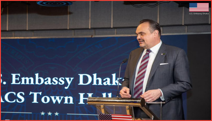 বাংলাদেশে মার্কিন নাগরিকদের  খোঁজখবর নিলেন রাষ্ট্রদূত