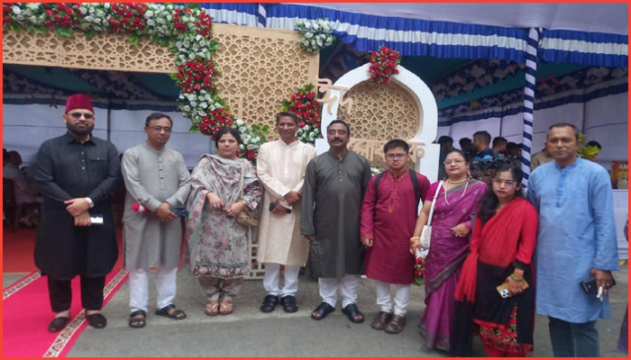 সিলেট মেট্রোপলিটন পুলিশের উদ্যোগে ঈদ শুভেচ্ছা বিনিময়