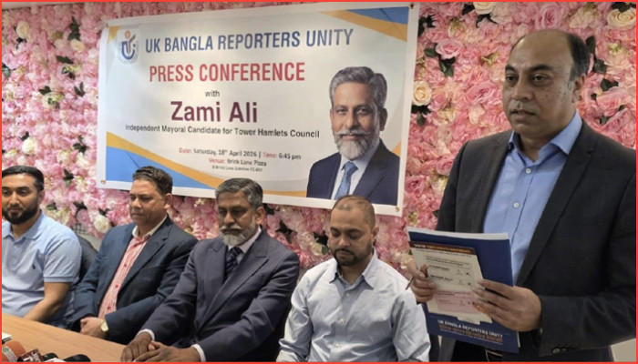 টাওয়ার হ্যামলেটস নির্বাচনে পরিবর্তনের বার্তা নিয়ে মাঠে জামি আলী