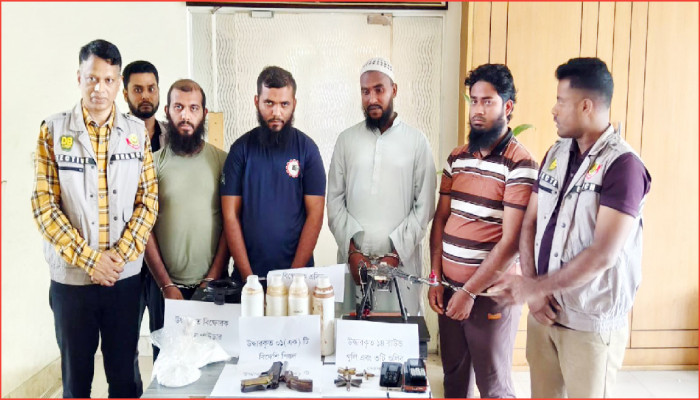 রাজধানীতে নাশকতার পরিকল্পনায় ৪ জন গ্রেপ্তার