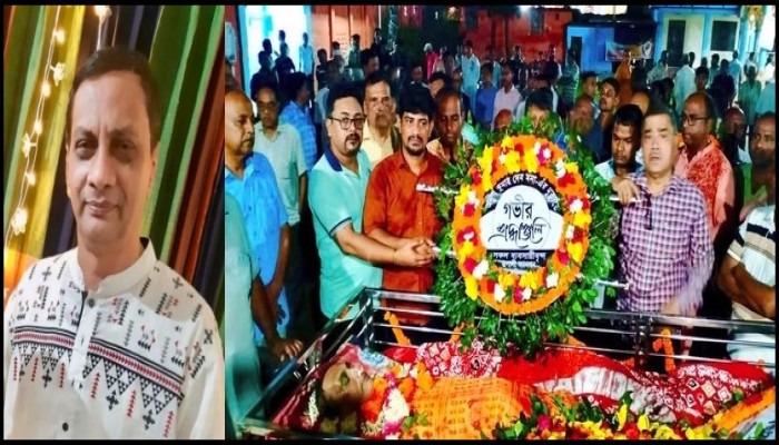না ফেরার দেশে অনুপ কুমার দেব মনা, শোকে স্তব্ধ হবিগঞ্জ