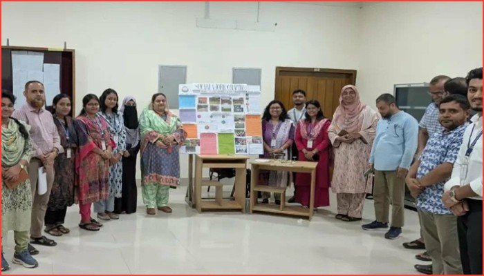 শাবিপ্রবিতে ক্যাম্পিং কোর্স শেষে শিক্ষার্থীদের ব্যতিক্রমী পোস্টার প্রদর্শনী