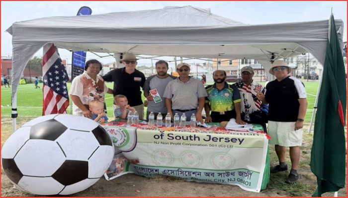 আটলান্টিক সিটিতে বিশ্বকাপ উন্মাদনায় ‘নর্থ টু শোর ফেস্টিভ্যাল’