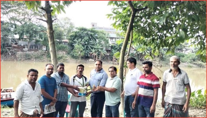হবিগঞ্জে গাছ সংরক্ষণে সচেতনতা বাড়াতে খোয়াই নদীতীরে বিশেষ কর্মসূচি