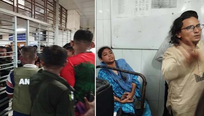 প্রেস ক্লাবের সামনে সংঘর্ষ, ঢামেকে  উত্তেজনা; আহত ফারজানা ও আয়াশ