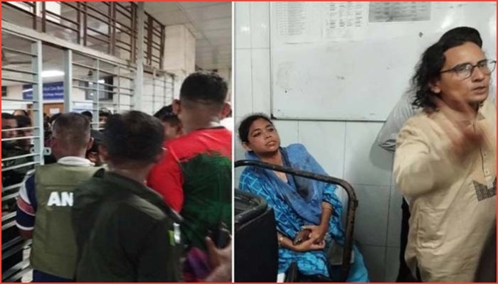 প্রেস ক্লাবের সামনে সংঘর্ষ, ঢামেকে  উত্তেজনা; আহত ফারজানা ও আয়াশ