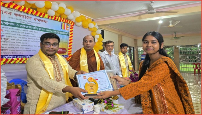 রাউজানে ধম্মকথা’র প্রথম প্রতিষ্ঠাবার্ষিকী উদযাপন