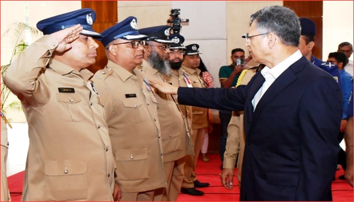 পিপিএম-সেবা পদক পেলেন জালালাবাদ থানার ওসি