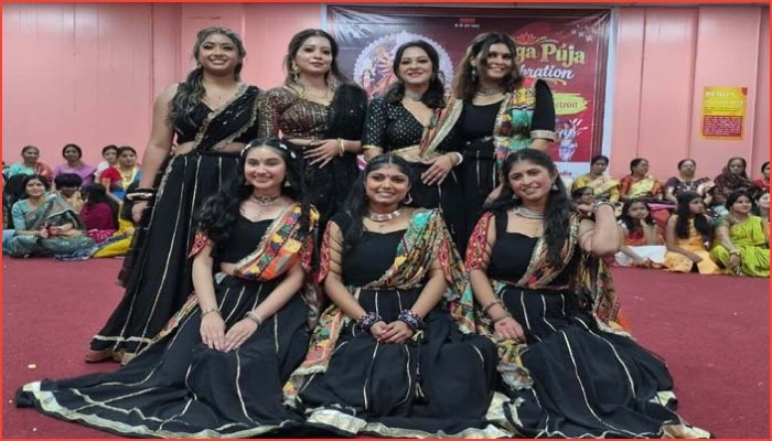মহাষ্টমীতে দুর্গা টেম্পল ডেট্রয়েটে সংস্কৃতির বর্ণিল ছটা, সন্ধিপূজা